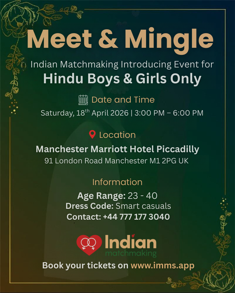 IMMS Meet & Mingle - Indian Matchmaking Service - Zoom Singles Event